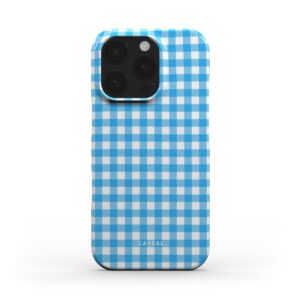 BLUE CHECKED LINES
