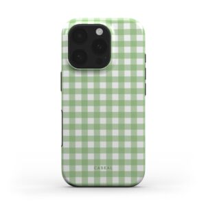 2IN1 GREEN CHECKED LINES