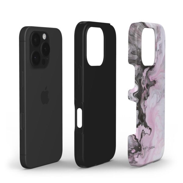 2IN1 PINK&BLACK MARBLE - Image 2