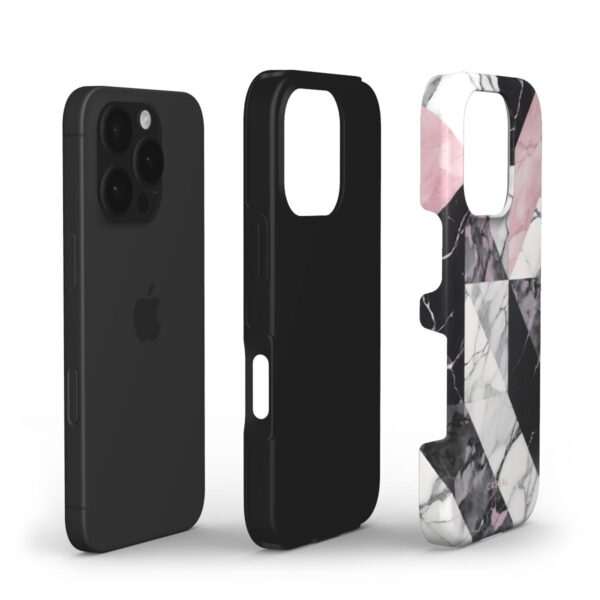 2IN1 BLACK&PINK MARBLE - Image 2