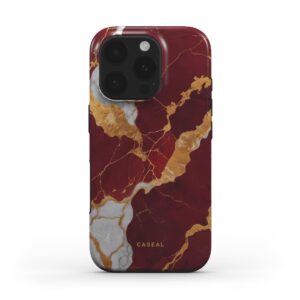 2IN1 BURGUNDY&GOLD MARBLE