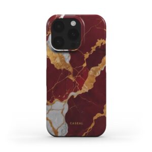BURGUNDY&GOLD MARBLE