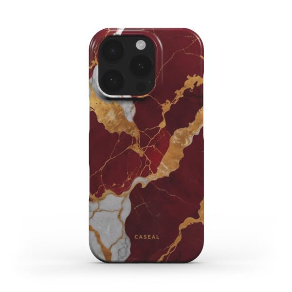 BURGUNDY&GOLD MARBLE