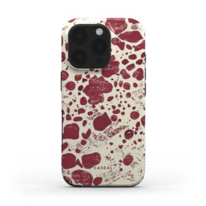 2IN1 RED&BEIGE ANIMAL
