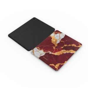BURGUNDY&GOLD MARBLE