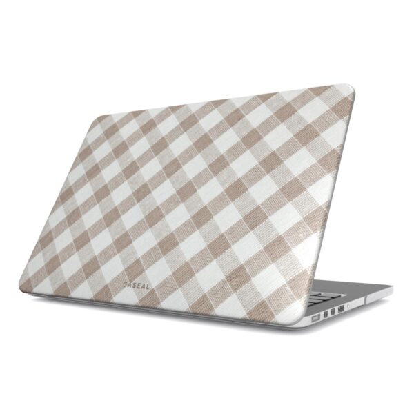 BEIGE CHECKED LINES