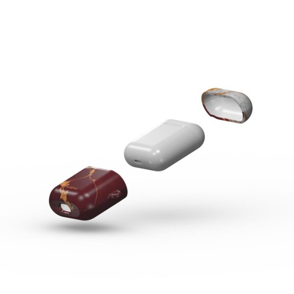 BURGUNDY&GOLD MARBLE - Image 3