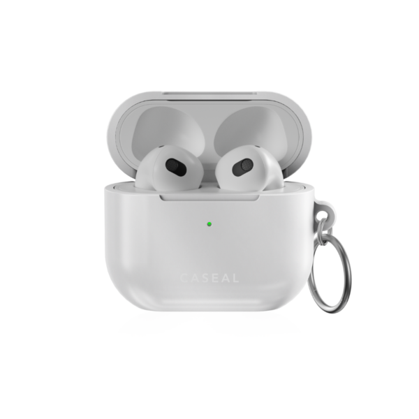 fehér airpods tok