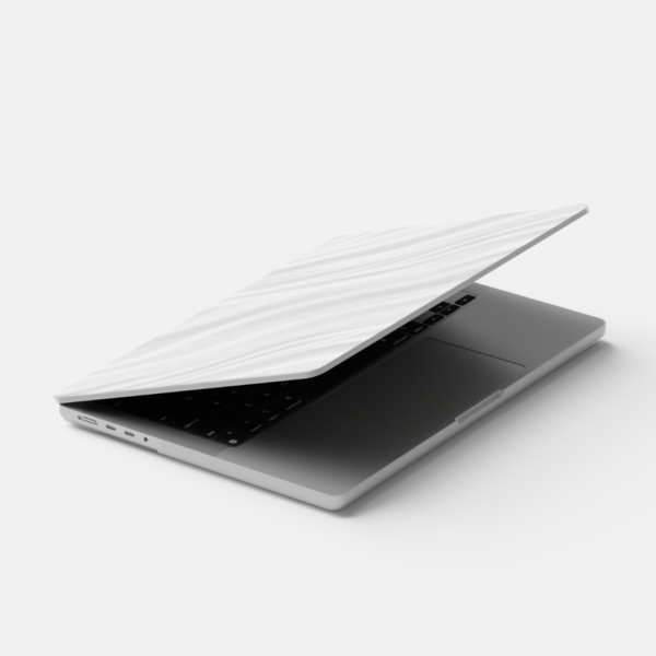 fehér macbook tok