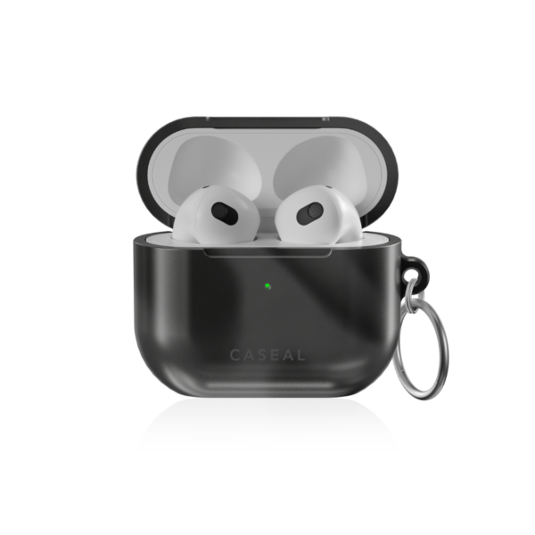 fekete airpods tok