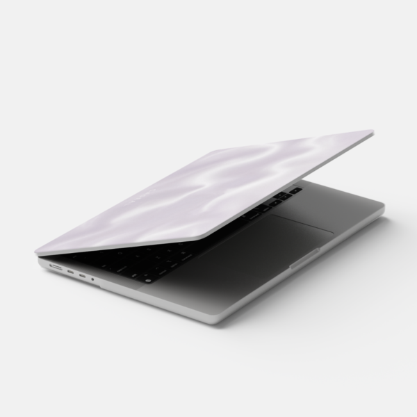 lila macbook tok