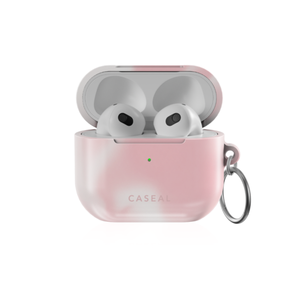 rózsaszín airpods tok