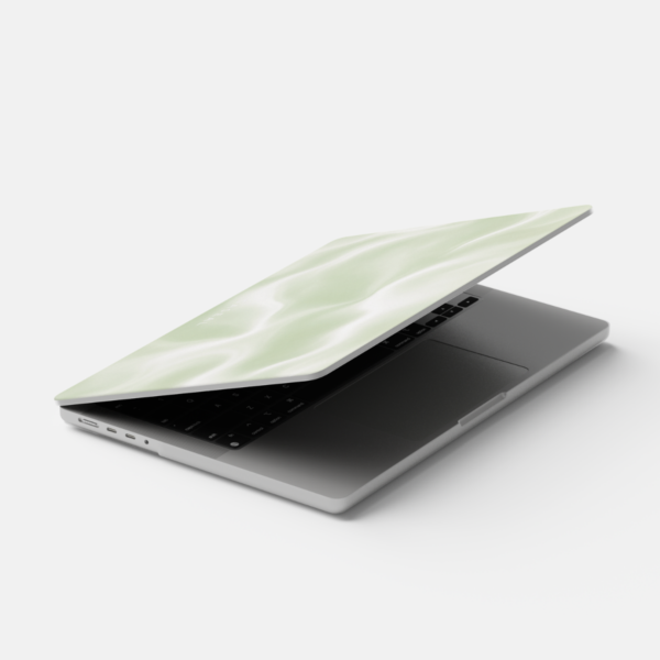 zöld macbook tok